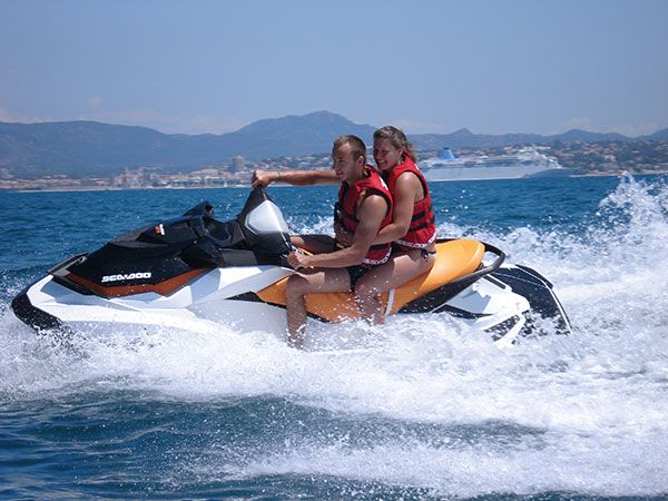 Initiation jet ski au port de Saint-aygulf