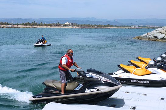 ponton jet ski saint-aygulf