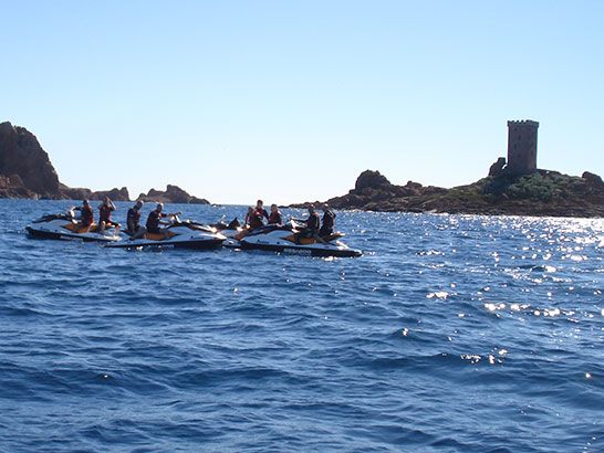 randonnée à jet ski Cannes