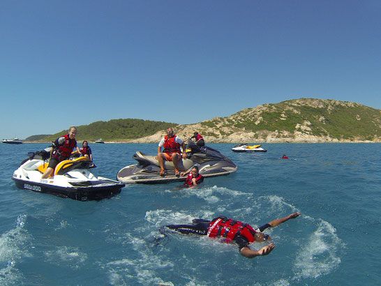 randonnée à jet ski Cap Taillat