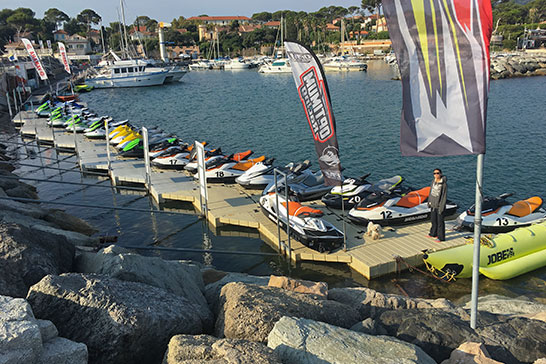 base de jet ski à saint aygulf Fréjus